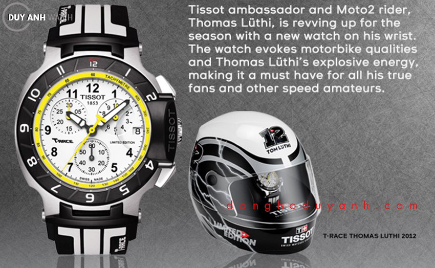 TISSOT T-RACE MotoGP Thomas Luthi Quartz 2015 Limited Edition Pre-Order